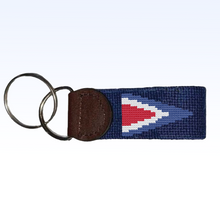 Load image into Gallery viewer, CUSTOM NEEDLEPOINT KEY FOB